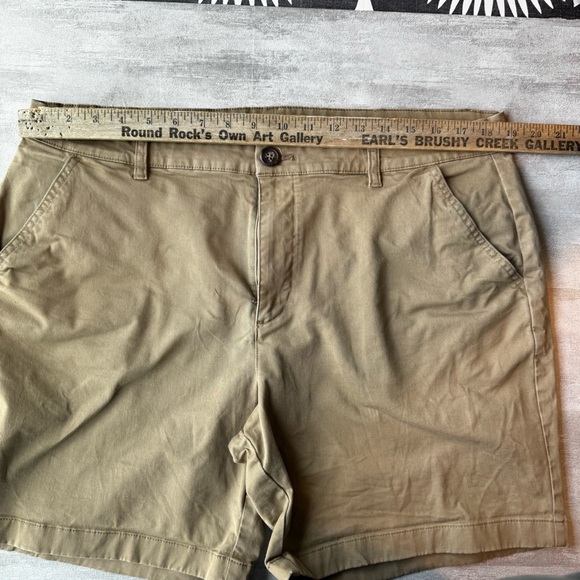 Chubbies 7 inch Inseam Light Beige Khaki Stretch Chino Preppy Shorts Men's 38 - Picture 4 of 14
